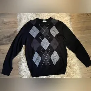 Dockers Men´s Medium Green Knit Soft Crew Neck Sweater NWT